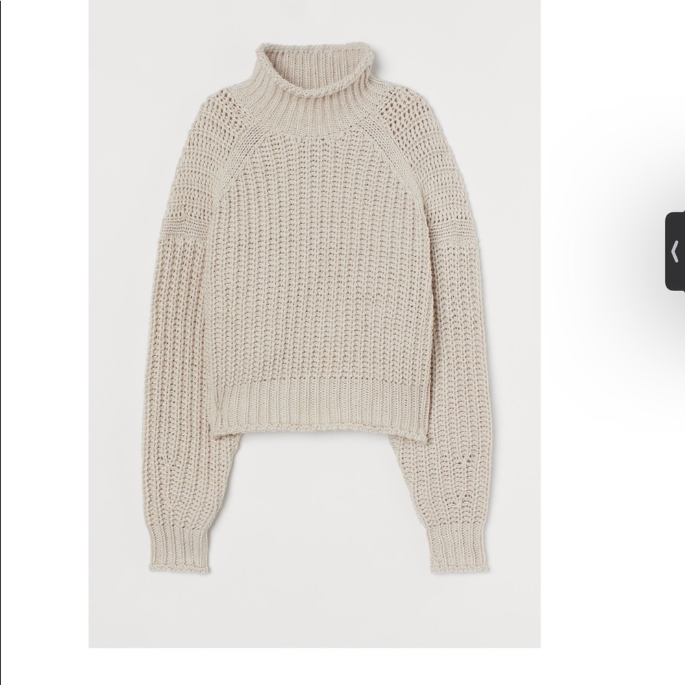 NWT Ribbed Turtleneck Sweater